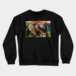 Lucky elephant Crewneck Sweatshirt